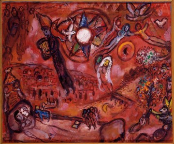 volga song Painting - Song of Songs V contemporary Marc Chagall